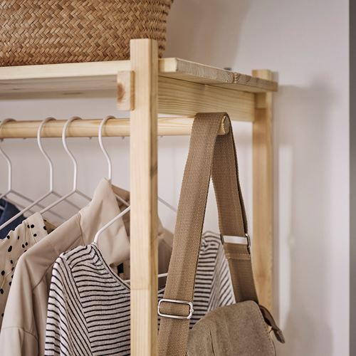 IKEA - KRONÖREN, clothes storage, pine, 90x49x181 cm