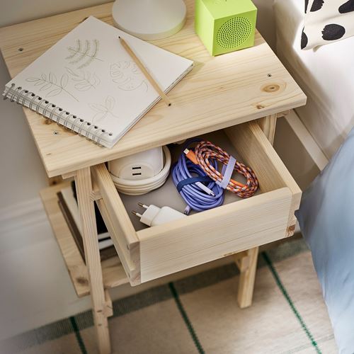 IKEA - KRONÖREN, komodin, çam, 32x39x55 cm