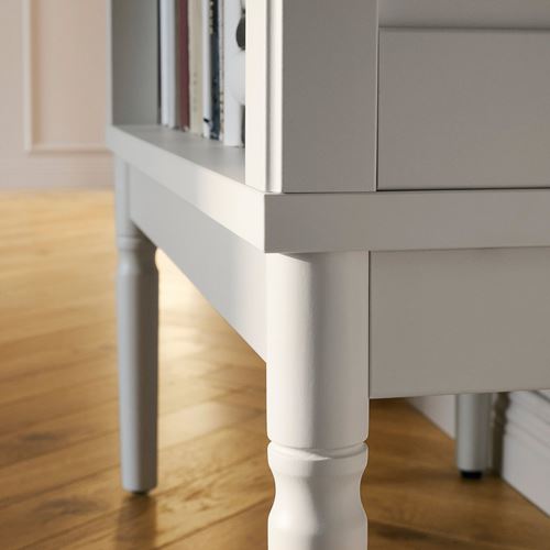 IKEA - FARJKARL, bookcase, off white, 77x39x188 cm