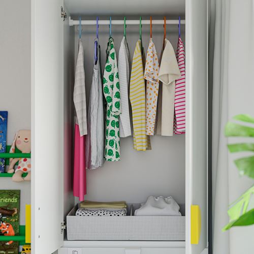 IKEA - LASTARE, LASTARE storage combination, white, 150x42x200 cm
