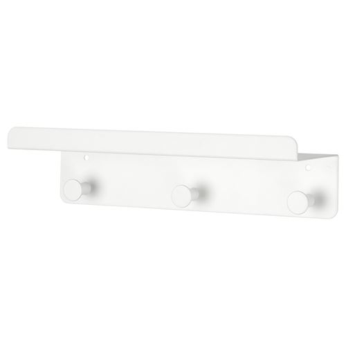 IKEA - ENUDDEN, duvar askısı, beyaz, 30x8 cm