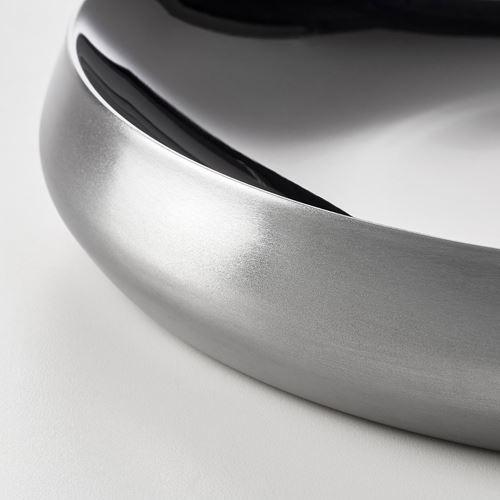 IKEA - AFTONHAJ, çelik servis kasesi, paslanmaz çelik, 26 cm