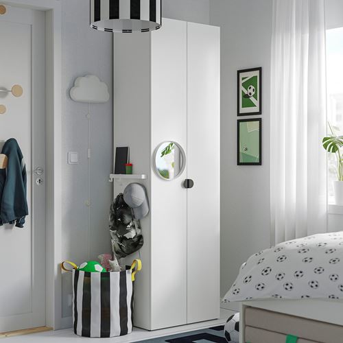 IKEA - LASTARE, LASTARE dolap kombinasyonu, beyaz, 60x42x200 cm