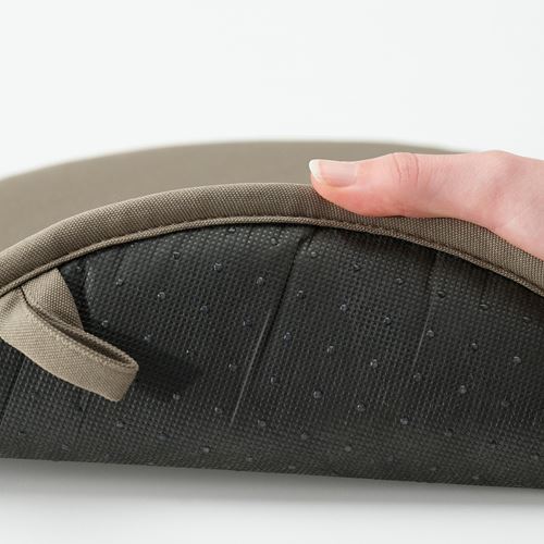 IKEA - ANGSFRAKEN, chair pad, dark beige, 36 cm