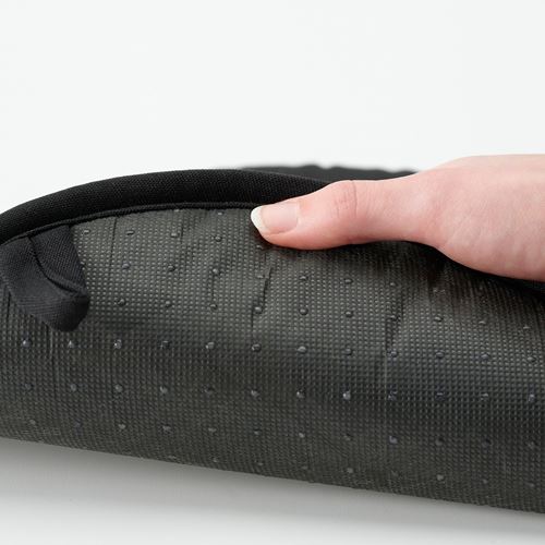 IKEA - ANGSFRAKEN, chair pad, black, 36 cm