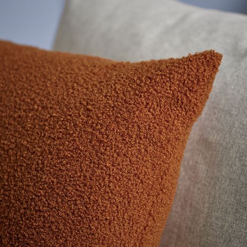 IKEA - KRYDDBUSKE, cushion cover, brown-red, 50x50 cm