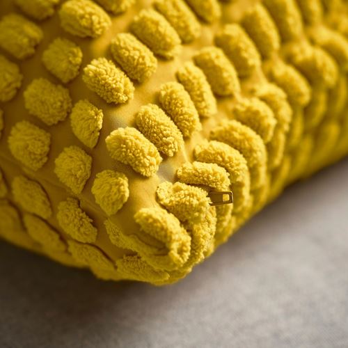 IKEA - SVARTPOPPEL, cushion cover, yellow, 40x58 cm