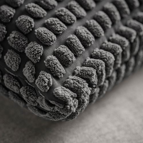 IKEA - SVARTPOPPEL, kırlent kılıfı, antrasit, 40x58 cm