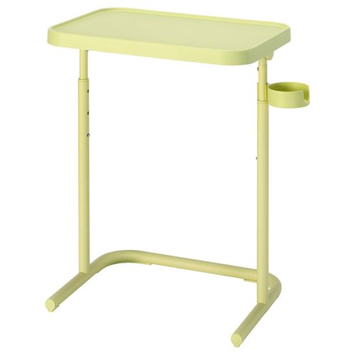 IKEA - BJORKASEN, laptop stand, yellow/green