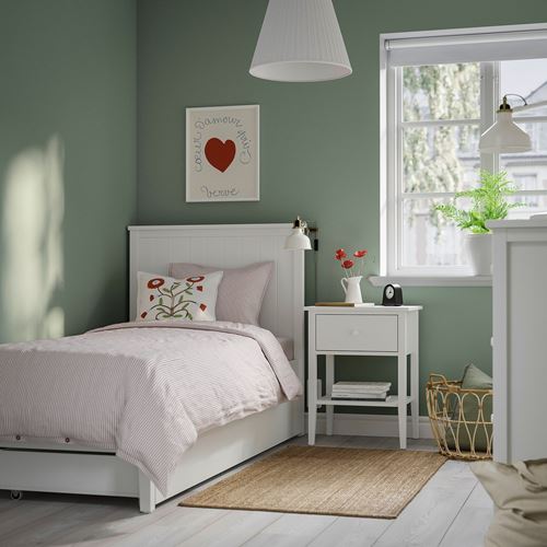 IKEA - GULLABERG/LINDBADEN, single bed, white, 90x200 cm