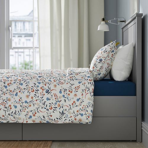 IKEA - GULLABERG, tek kişilik karyola, gri, 90x200 cm