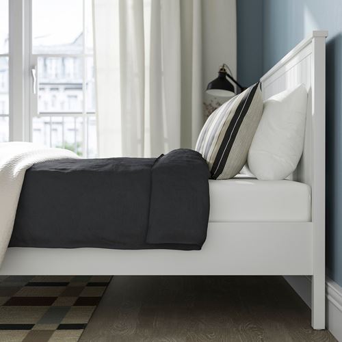 IKEA - GULLABERG, double bed, white, 140x200 cm