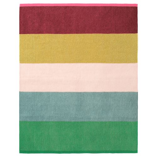 IKEA - MARGOSATRAD, throw, multicolour, 130x170 cm