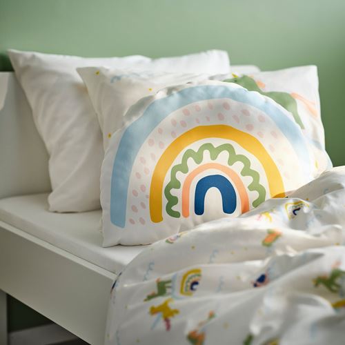 IKEA - BARNDRÖM, cushion, white, 45x33 cm