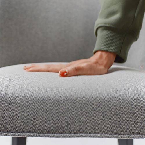 IKEA - ROSENTORP, yemek masası takımı, siyah-Tibbleby bej/gri, 4 sandalyeli