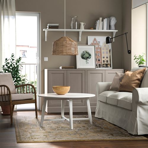 IKEA - JARNVAG, eskitme halı, bej-koyu bej, 160x230 cm