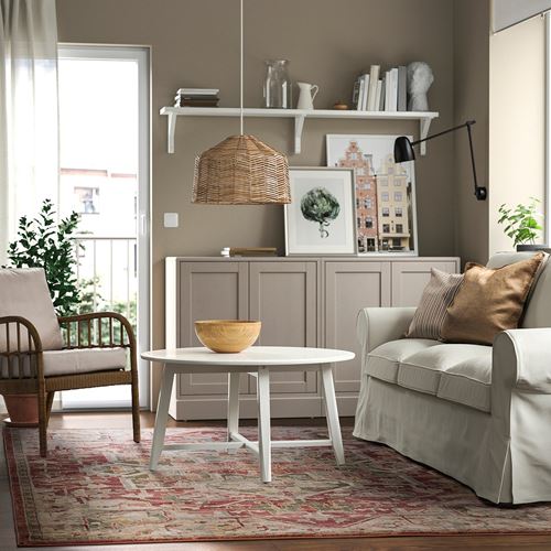 IKEA - JARNVAG, tumbled rug, pink-beige, 200x300 cm