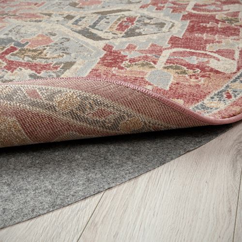 IKEA - JARNVAG, tumbled rug, pink-beige, 195 cm