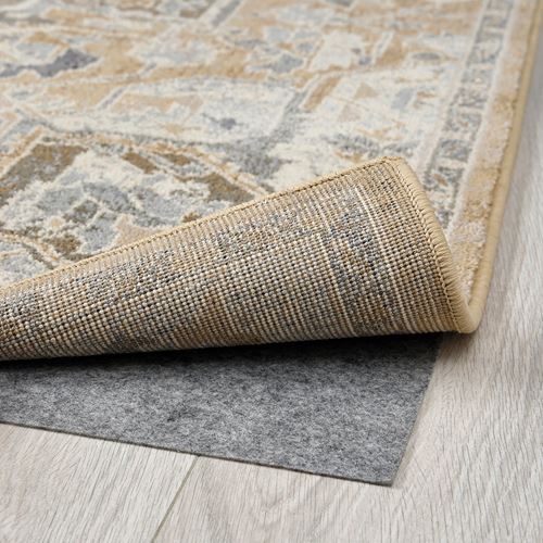 IKEA - JARNVAG, tumbled rug, beige-dark beige, 133x195 cm