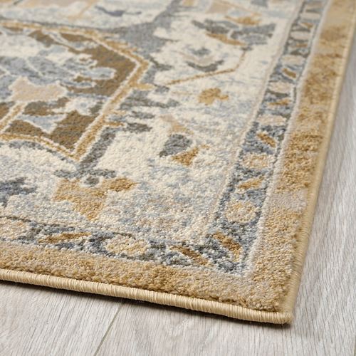 IKEA - JARNVAG, tumbled rug, beige-dark beige, 200x300 cm