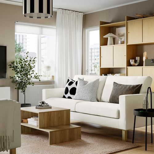 IKEA - SALTSJÖBADEN, 3-seat sofa, Blekinge white