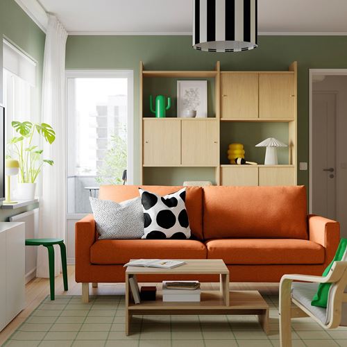 IKEA - SALTSJÖBADEN, 3-seat sofa, fridtuna light beige