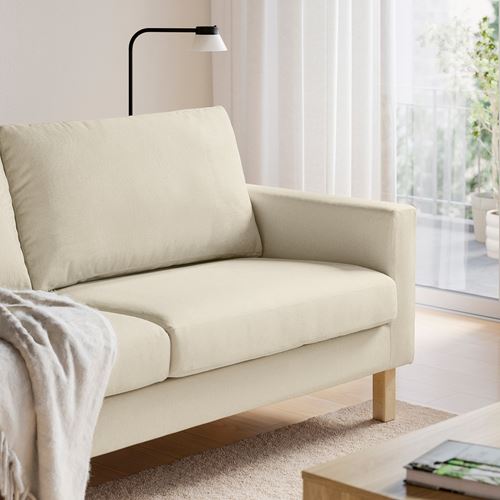 IKEA - SALTSJÖBADEN, 3-seat sofa, fridtuna light beige