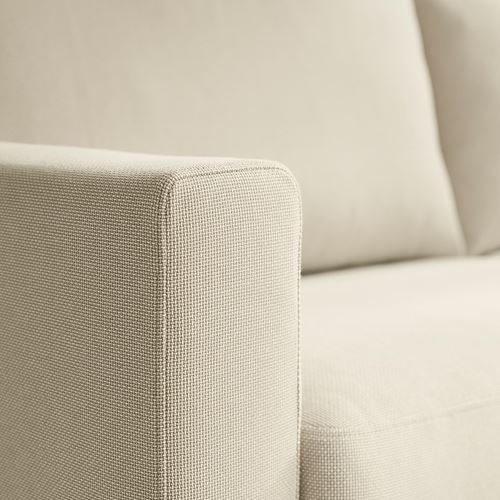 IKEA - SALTSJÖBADEN, 3-seat sofa with chaise longue, fridtuna light beige