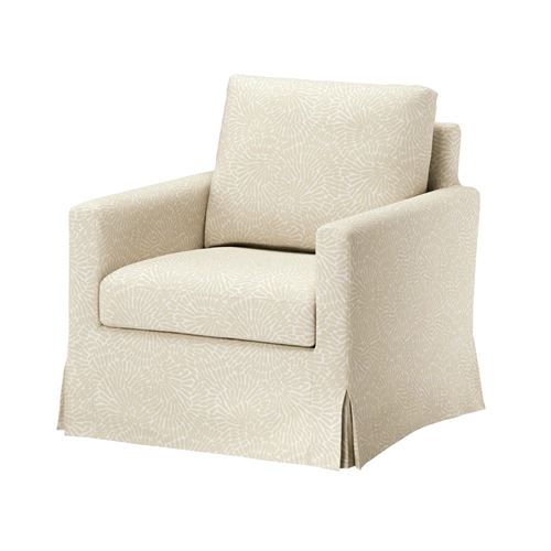 IKEA - SALTSJOBADEN, rocking single seat cover, vittangi light beige-white