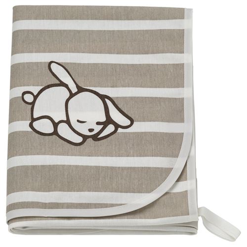 IKEA - LEN, babycare mat, white-beige, 90x70 cm
