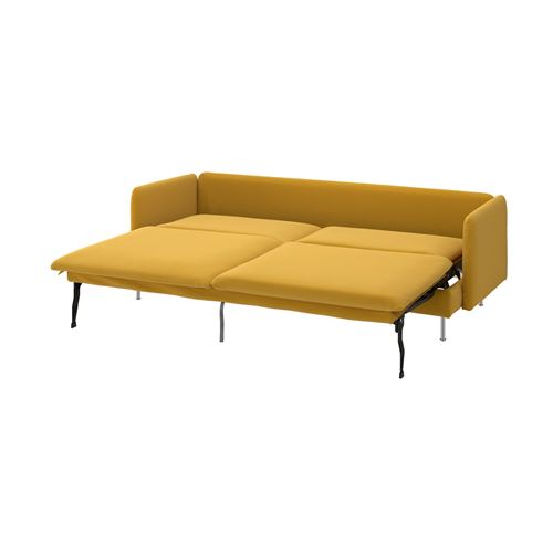 IKEA - SODERHAMN, 3-seat sofa cover, kelinge dark yellow