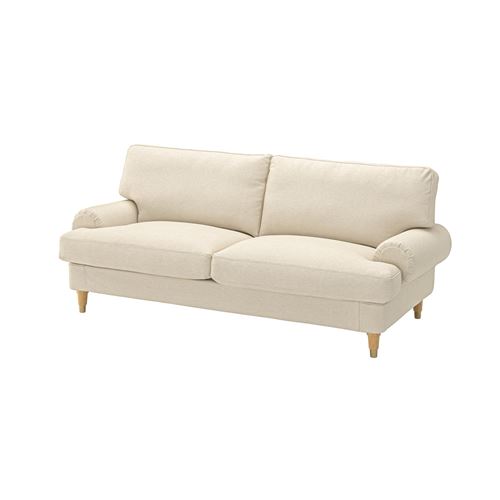IKEA - VALNAS, 2-seat sofa cover, knaback light beige