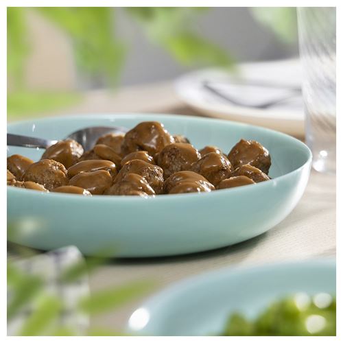 IKEA - VITBLECKA, plate, turquoise, 21 cm