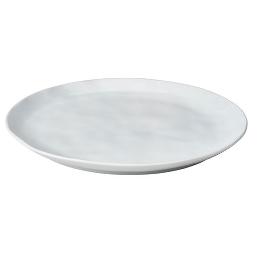 IKEA - FORELLTETRA, plate, white, 29x25 cm