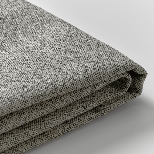 IKEA - SLATTUM, bed cover, grey/beige, 160 cm