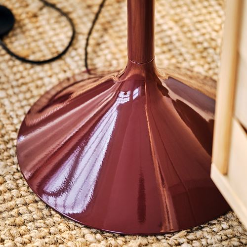 IKEA - IKEA PS 2026, yer ve okuma lambası, koyu kırmızı, 182 cm