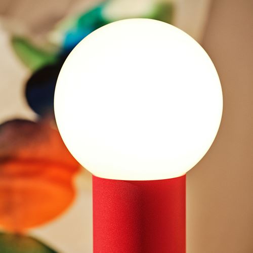 IKEA - IKEA PS 2026, LED decoration lighting, red-light blue, 22 cm