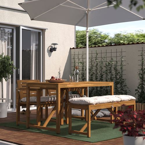 IKEA - MORUM, large rug, dark green, 160x230 cm