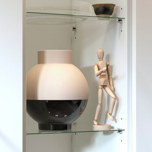 IKEA - PAX, PAX ek orta ünite, beyaz, 35x35x236 cm