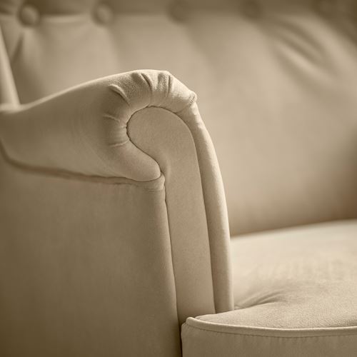IKEA - STRANDMON, armchair, Tommaboda deep beige