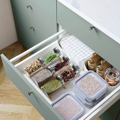 IKEA - VARIERA, bottle rack, bamboo