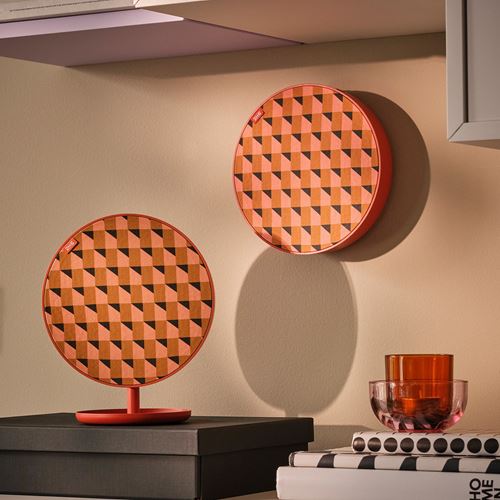 IKEA - SOLSKYDD, taşınabilir bluetooth hoparlör, turuncu, 19 cm