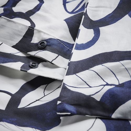 IKEA - HARLIR, double quilt cover and 2 pillowcases, multicolour, 240x220/50x60 cm