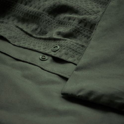 IKEA - LUKTVICKER, çift kişilik nevresim seti, koyu yeşil, 240x220/50x60 cm