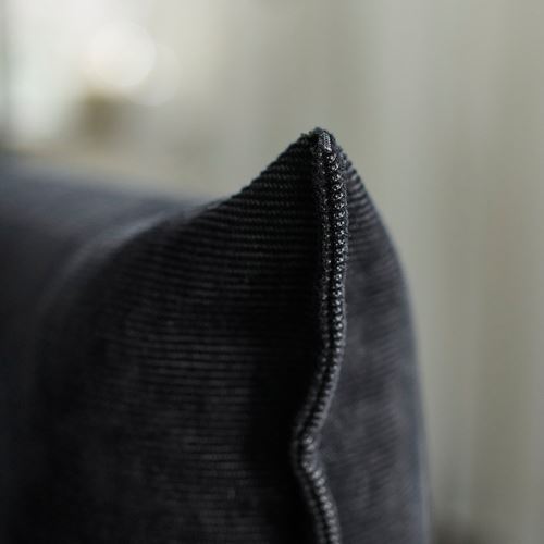 IKEA - MANNARP, uzanma koltuklu 3'lü kanepe, saxemara mavi-siyah