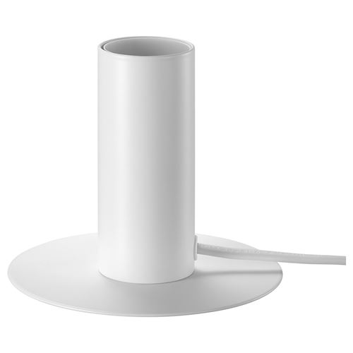 IKEA - GENNAKER, masa lambası, beyaz, 10 cm