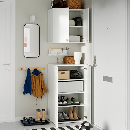 IKEA - LASTARE, LASTARE gardırop, beyaz, 60x42x200 cm