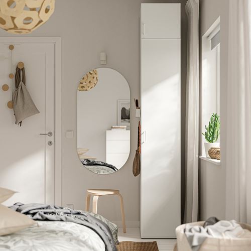 IKEA - LASTARE, LASTARE wardrobe, white, 40x62x236 cm