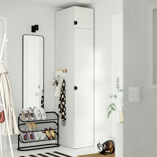 IKEA - LASTARE, LASTARE wardrobe, white, 40x62x236 cm