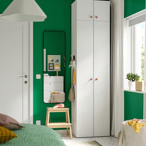 IKEA - LASTARE, LASTARE gardırop, beyaz, 60x42x236 cm